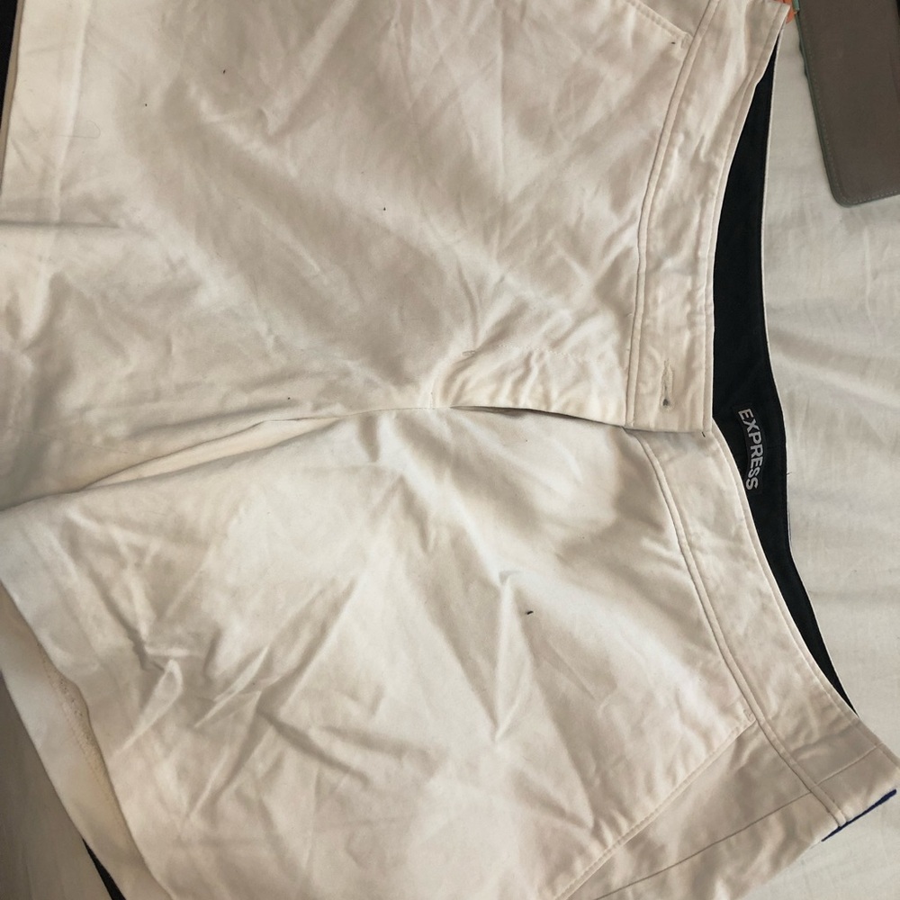 White Express Shorts